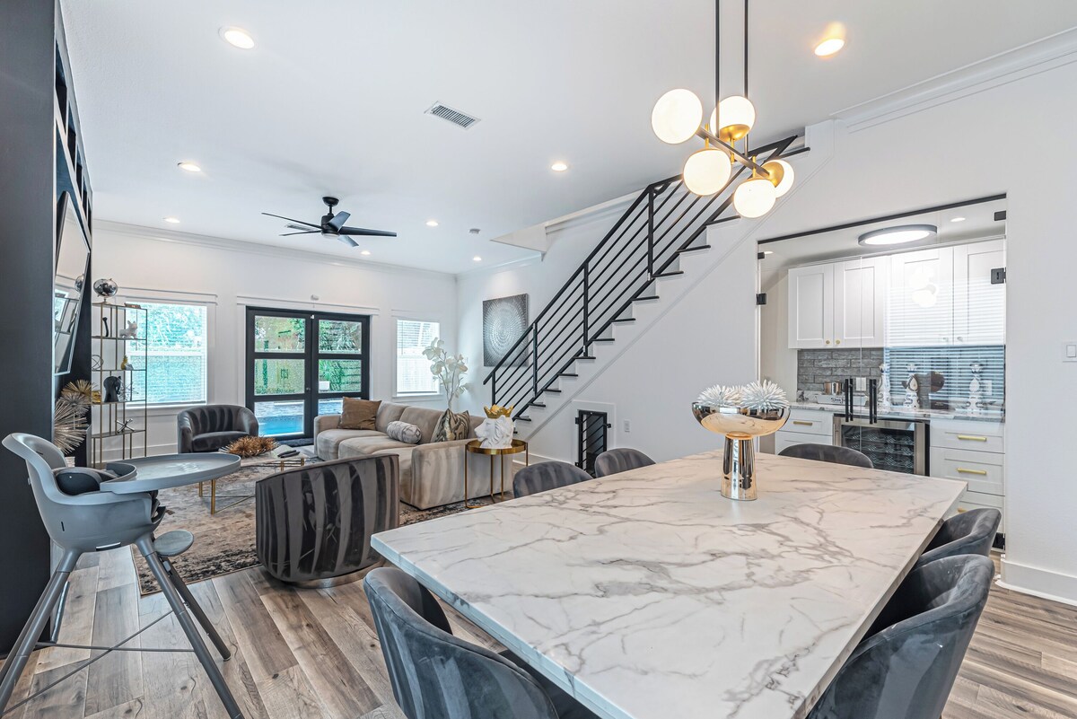 Photo 21 of Downtown Houston Escape 3BR Modern Home + Heated Pool