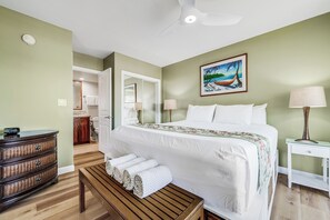 1 bedroom, free WiFi, bed sheets - Tranquility Found w/OV lanai, WiFi & Cable.-#H312 (Kihei)