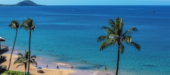 Tropical Paradise Awaits at Maui Kamaole L107. Across from 2 Fave Beaches!