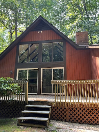 Exterior. Cozy Winston-Salem Vacation Cabin
