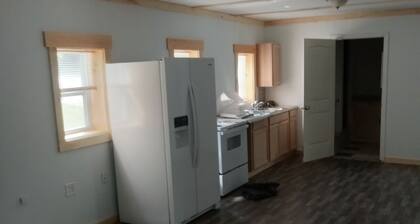 Newly renovated 2 bedroom house, quiet country, setting beautiful sunsets.