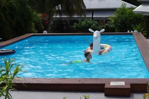 Pool - 3 gites for 12 people (Saint-François)