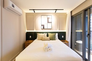 Studio | 1 bedroom, blackout curtains, iron/ironing board - Quad Campo Belo (São Paulo)