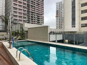 Outdoor pool - Quad Campo Belo (São Paulo)