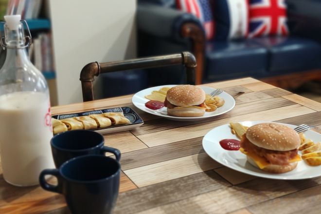 Breakfast for a fee