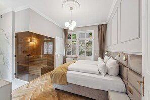 2 soveværelser, skrivebord, strygejern/strygebræt, Wi-Fi