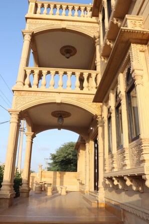 Fassade der Unterkunft