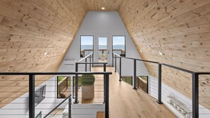 Interior - Mountain’s Edge by Appalachian A-Frames, Mountain View, Hot Tub, WiFi (Trenton)