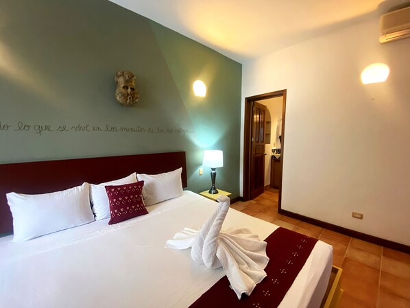 Comfort-Doppelzimmer, Blick auf den Innenhof