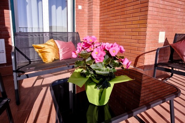 Luksus-dobbeltrom (Room 3) | Terrasse/patio