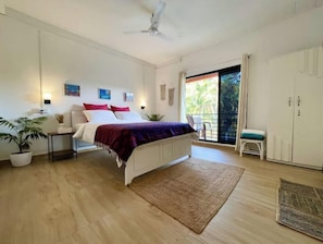 1 habitación y ropa de cama 