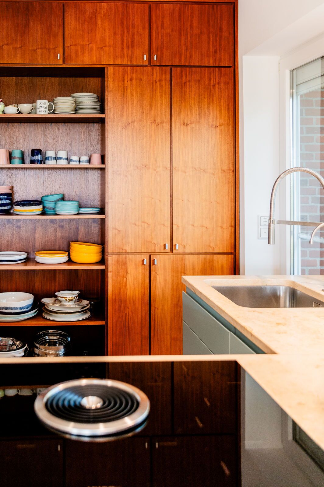 Kühlschrank, Ofen, Herdplatte, Geschirrspüler