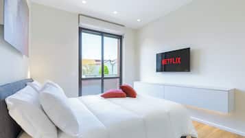 1 chambre, fer et planche Ă  repasser, Wi-Fi gratuit, draps fournis
