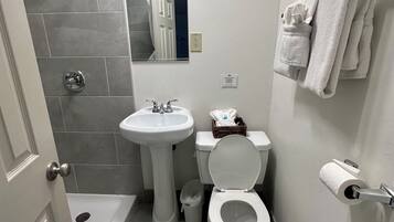 SĂšche-cheveux, serviettes fournies