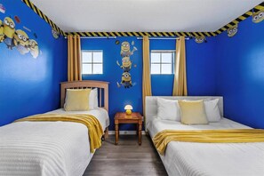 5 bedrooms, iron/ironing board, travel crib, WiFi