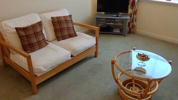 Smart-TV, DVD-Player, Bücher, Musikbibliothek