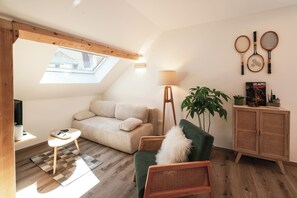 TV connectée, livres, médiathèque