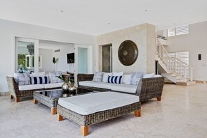 Villa | 5 bedrooms, Internet - 5BR Oceanfront Golf Estate w Pool Private Chef (Punta Cana)