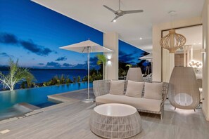 Villa | 5 bedrooms, Internet - Gorgeous Beach House Perched Right Over the Ocean (Samaná)