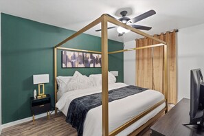 2 quartos, escrivaninha, ferros/tábuas de passar roupa, Wi-Fi