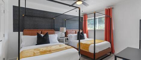 2 Schlafzimmer, Schreibtisch, Bügeleisen/Bügelbrett, WLAN