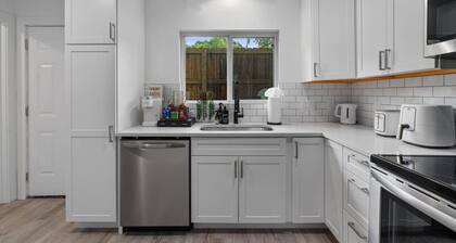 Peaceful Austin Hideaway with Luxe Comfort, Patio & Fireplace
