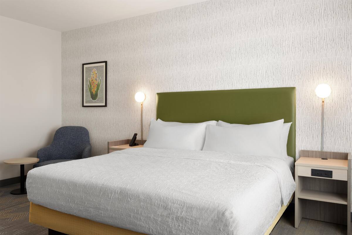 Suite, 1 slaapkamer | Verduisterende gordijnen, een strijkplank/strijkijzer, gratis wifi