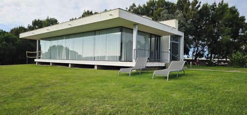 Casa Oliveira, golf e lagoa