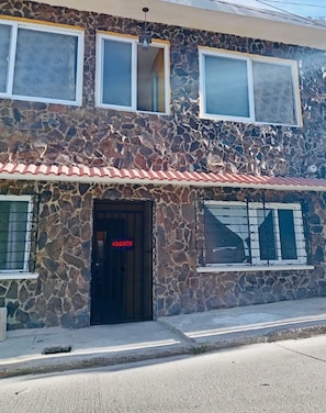 Façade de l’hébergement