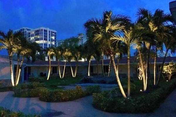 Enceinte de l’hébergement