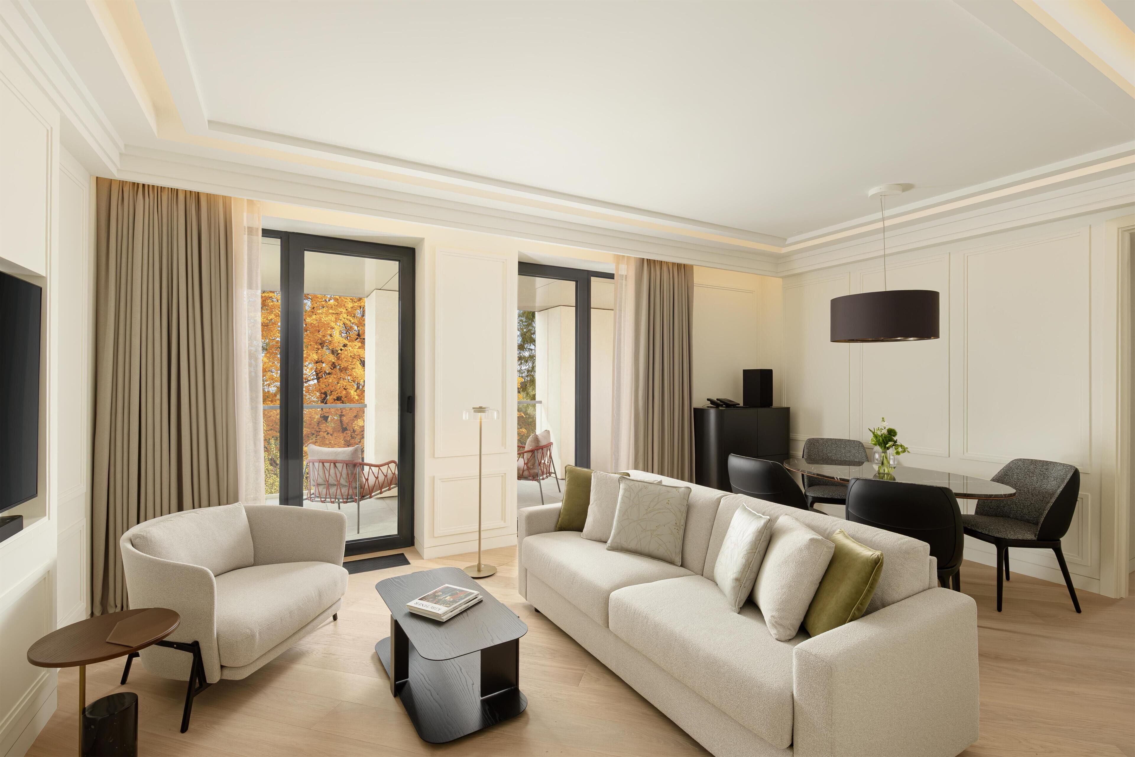 Suite, 1 cama de matrimonio grande (Diplomat Suite) | Zona de estar