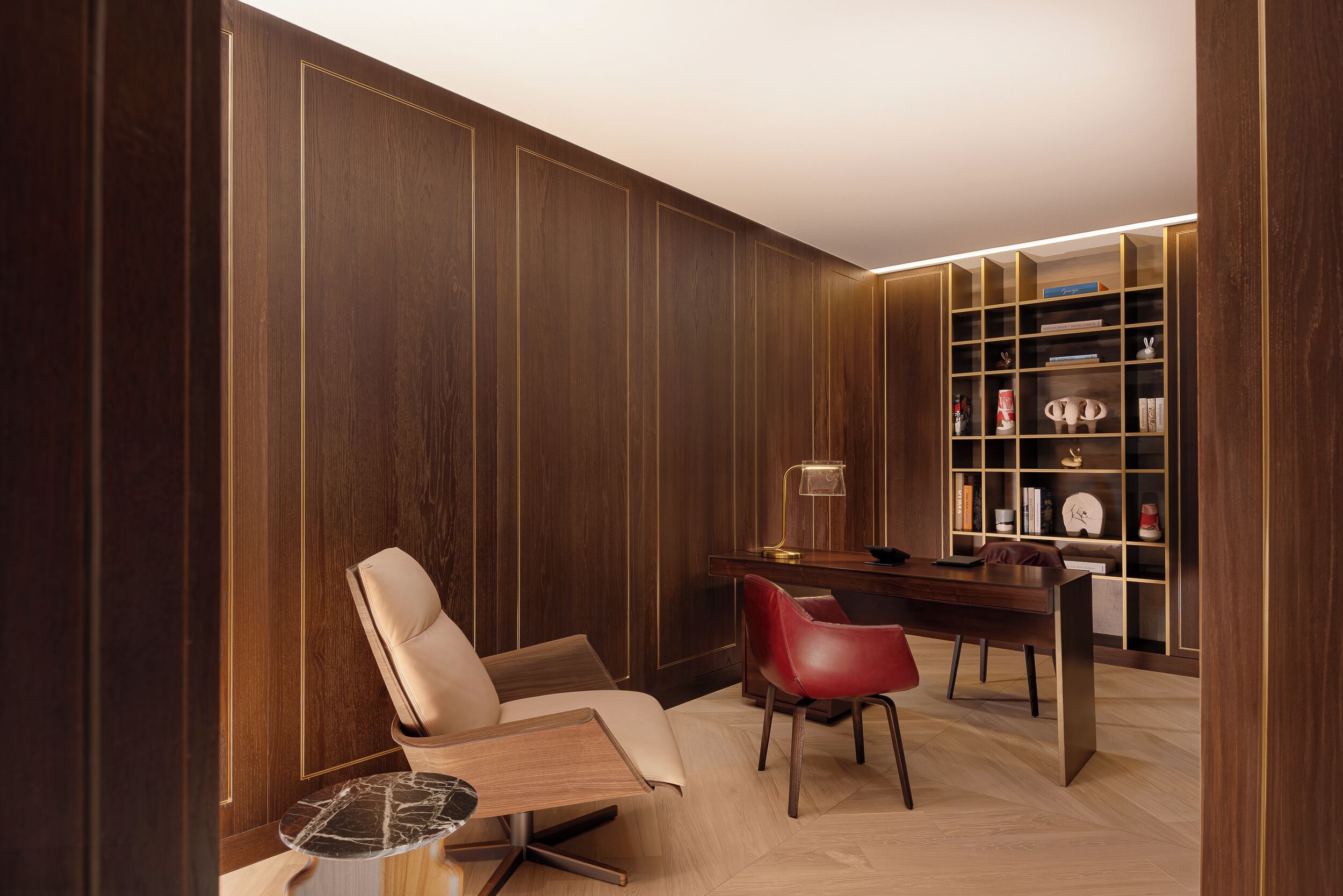 Presidential Suite, 1 King Bed | Living area