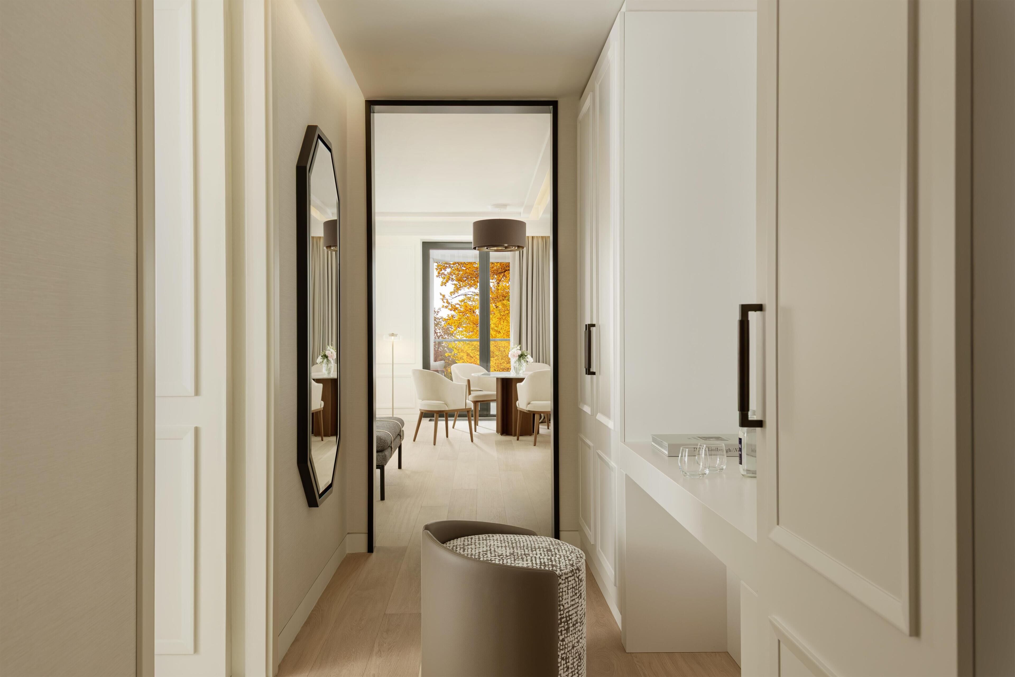 Junior suite, 1 kingsize bed, balkon | Woonruimte
