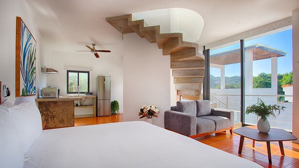 Unclassified image, 1 of 7, button - Jungle View Penthouse apt w Pool & Private Rooftop (Sayulita)