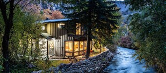 Cabin on Big Cottonwood River