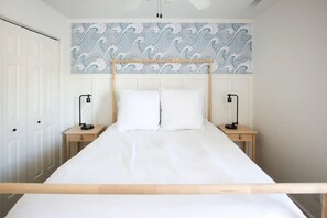 2 室のベッドルーム、アイロン / アイロン台、WiFi、ベッドシーツ