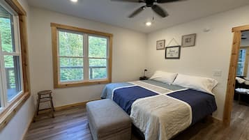 4 bedrooms, iron/ironing board, free WiFi, bed sheets