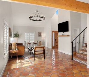 Smart TV, books, music library