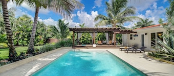 Private Oasis w/ Pool: Walk to Melbourne Beach!