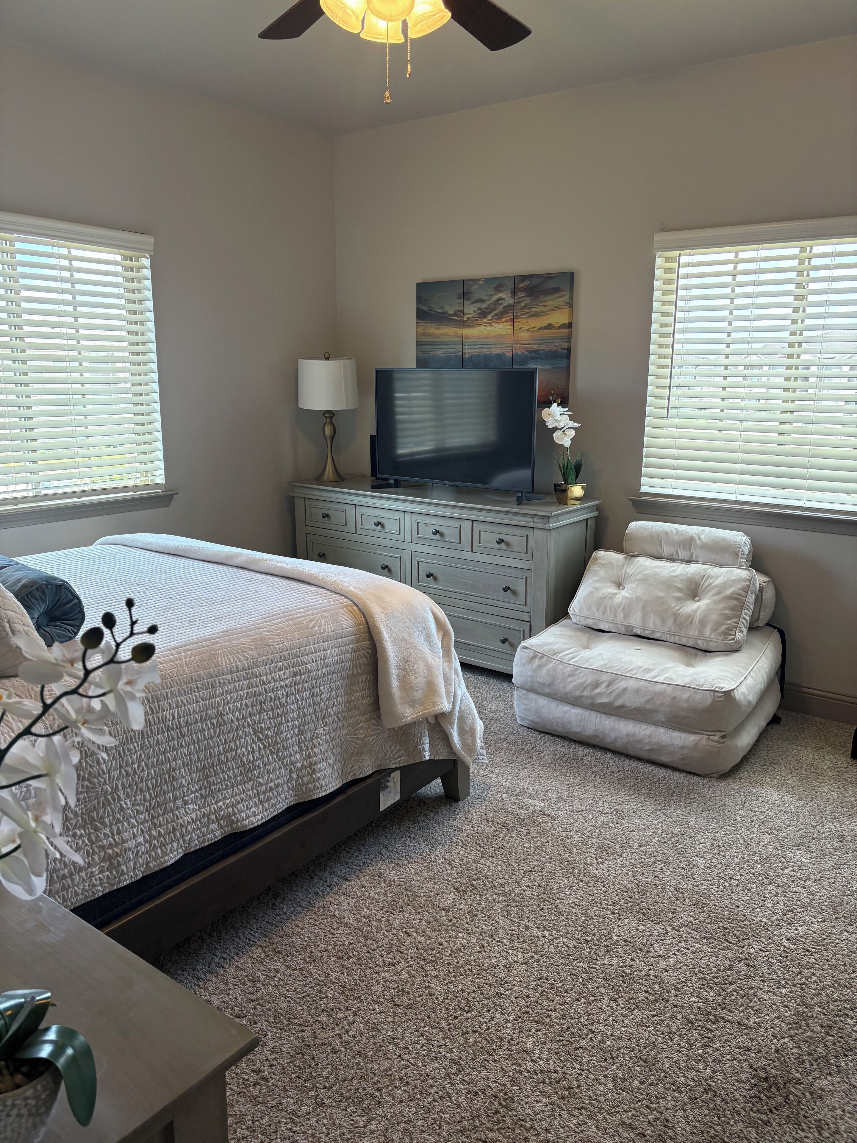 1 間睡房、熨斗/熨衫板、Wi-Fi、床單