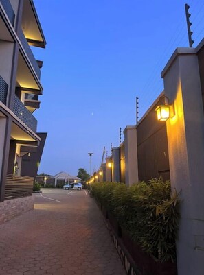 Enceinte de l’hébergement