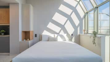 Classic Studio | Desk, laptop workspace, iron/ironing board, free WiFi