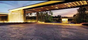 Enceinte de l’hébergement