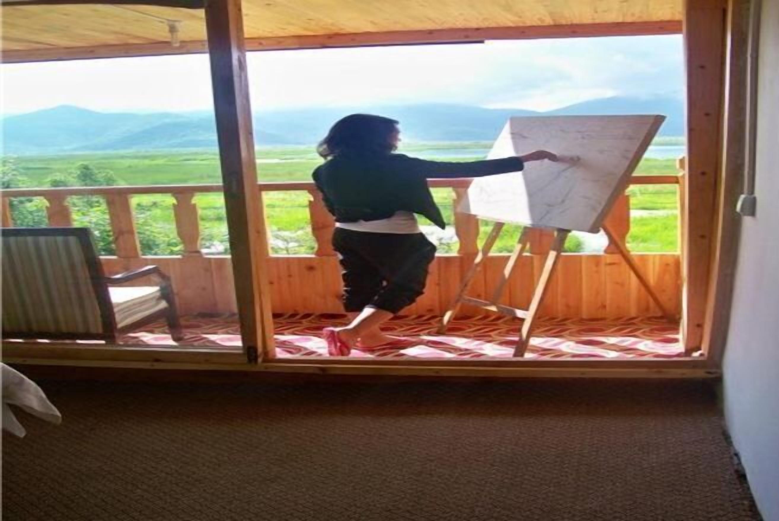 Quang cảnh nhìn từ nơi lưu trú