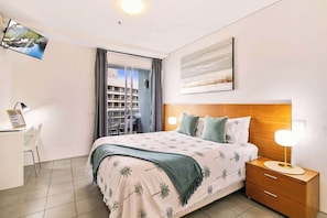 1 Schlafzimmer, Bügeleisen/Bügelbrett, kostenloses WLAN, Bettwäsche