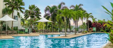Piscina a l'aire lliure