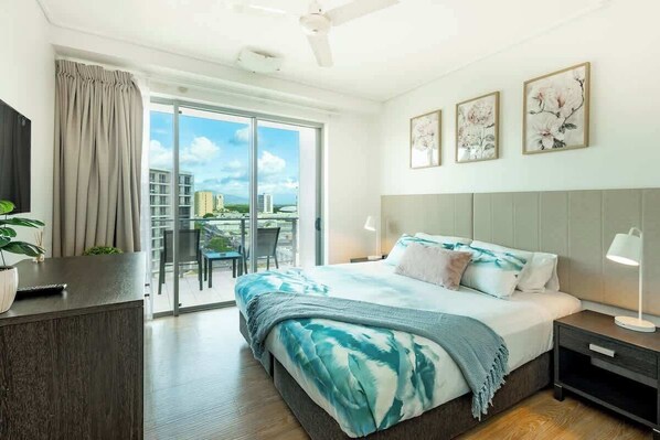 1 bedroom, iron/ironing board, free WiFi, bed sheets