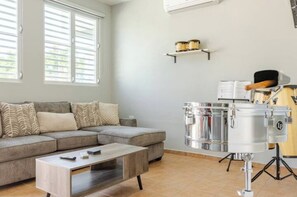 Interior - Stay in Salsa Paradise! 1-Bd, 4 mins from Crash Boat Beach with Backup Generator (Aguadilla)