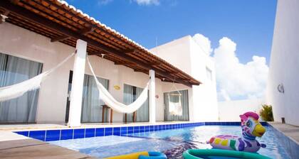 Beachfront House with Sea Views, Pool and Independent Suites Pet Friendly