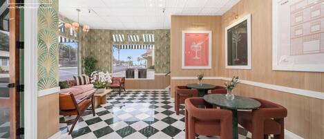 Lobby sitting area
